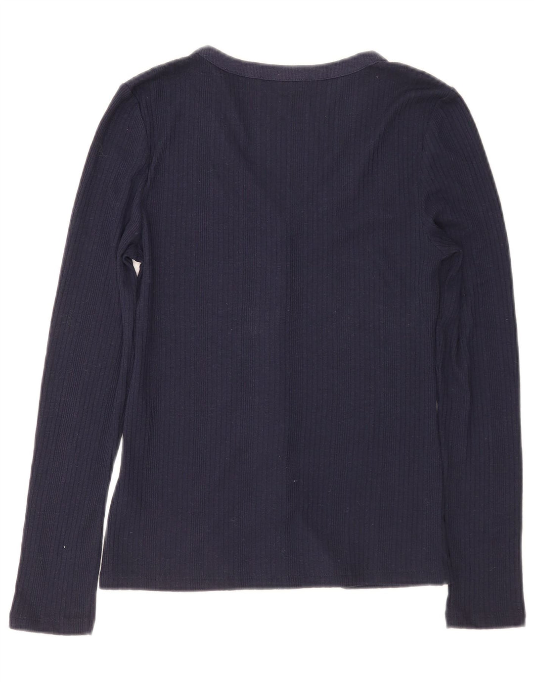 Marks & Spencer Chemise Chemisier Femme UK 8 Petit Bleu Marine Polyester