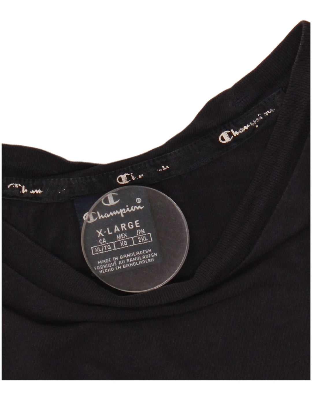 Champion T-Shirt Graphique Homme XL Bleu Marine