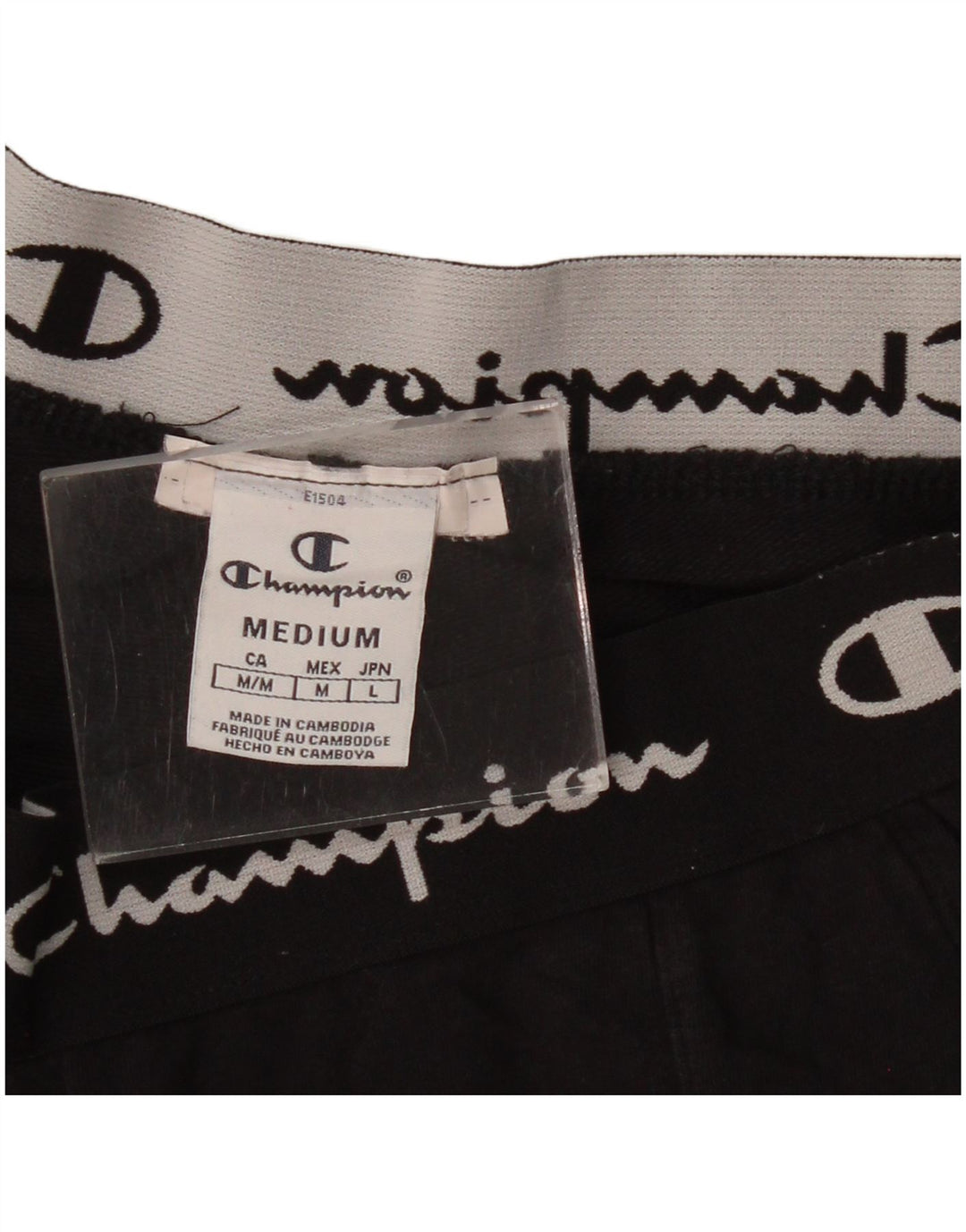 CHAMPION Pantalon de survêtement graphique pour femme UK 14 Medium Black