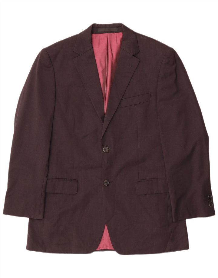 John Lewis Veste blazer à 2 boutons pour homme UK 38 laine gris moyen