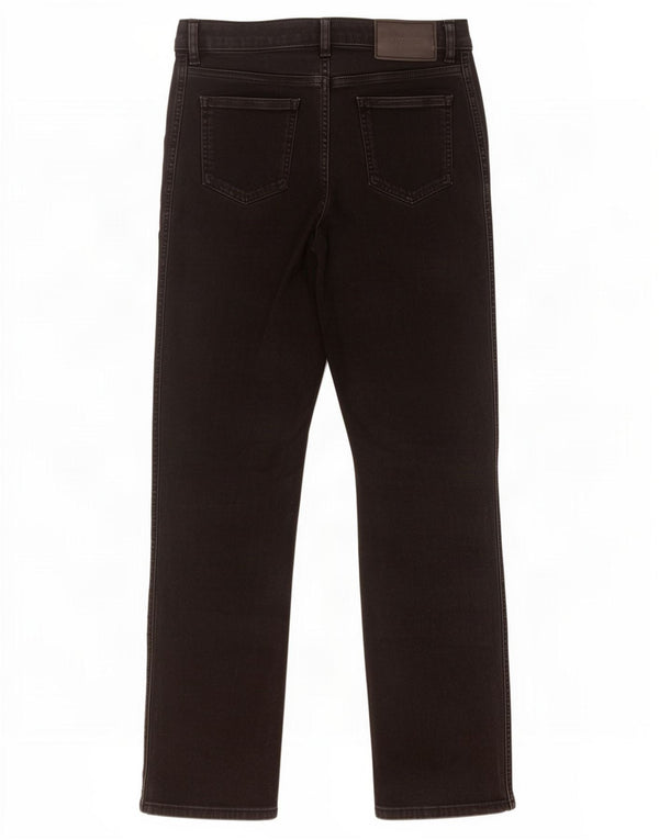 Marks & Spencer Jean droit autographe pour femme UK 10 Small W28 L30 Noir