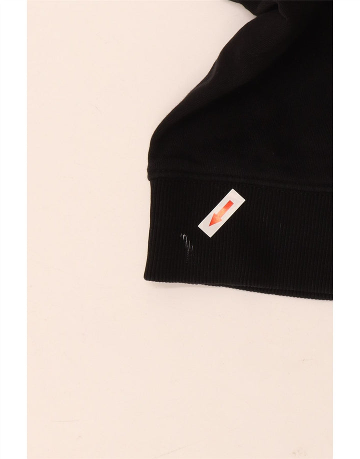 Vans Pull à capuche graphique en coton noir moyen pour homme