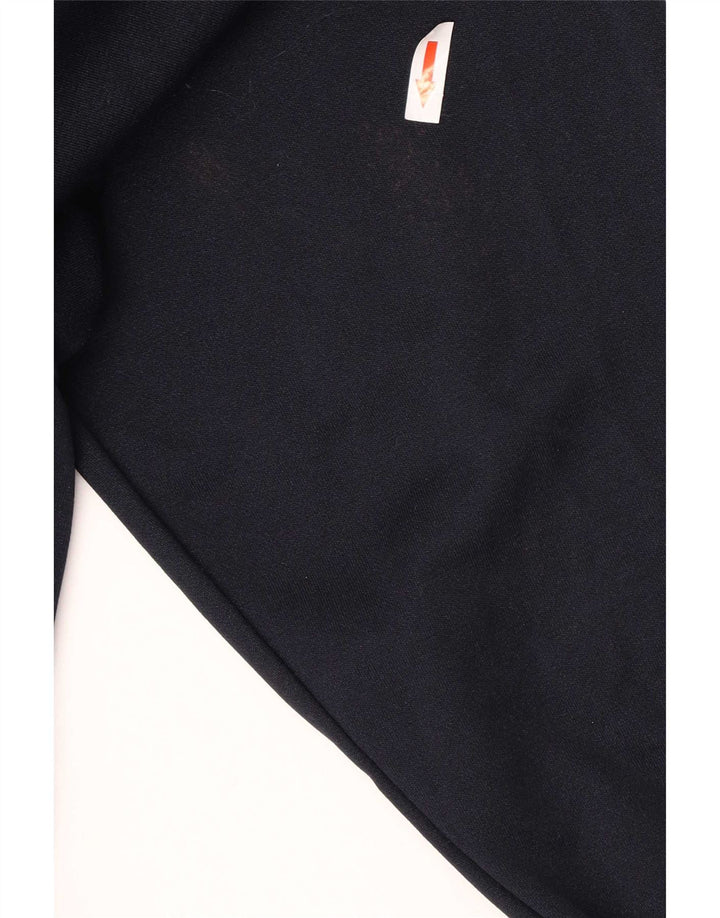 Lotto Sweat-Shirt Col Zippé Homme Bleu Marine Moyen Polyester