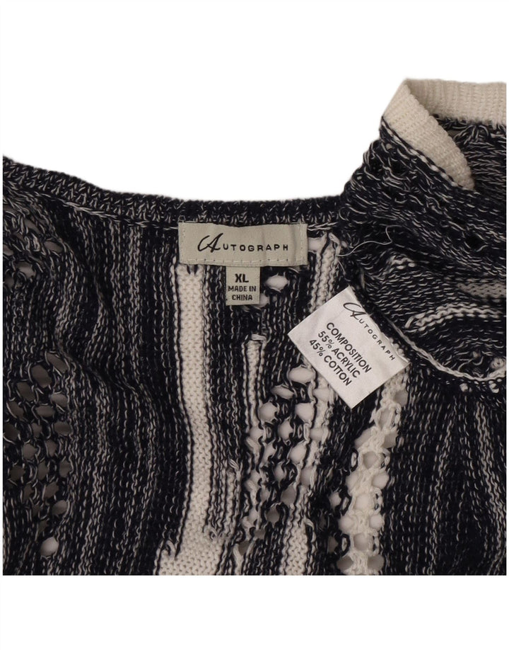 Marks & Spencer Pull cardigan long surdimensionné pour femme UK 18 XL Blanc