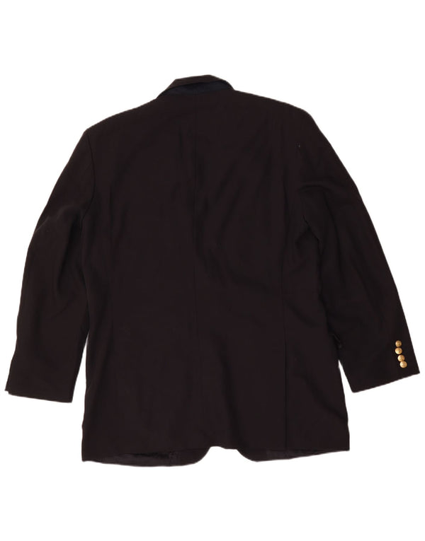 Marks & Spencer Veste blazer à 2 boutons pour homme UK 42 Grande laine bleu marine