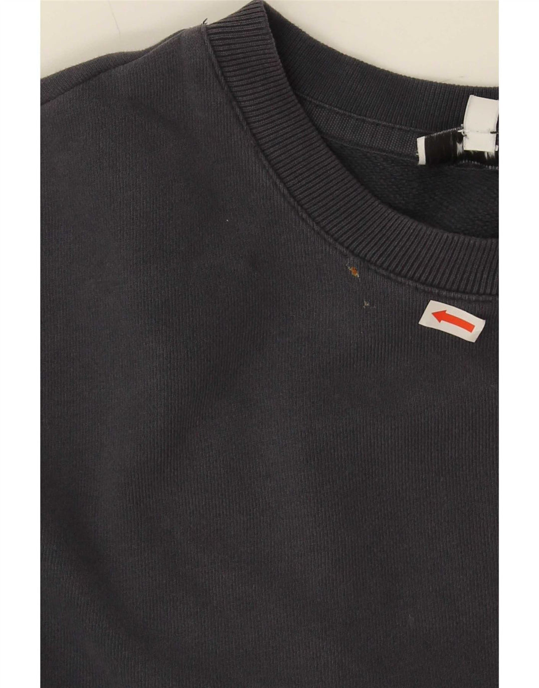 Reiss Sweat-Shirt Homme Bleu Marine Moyen Coton