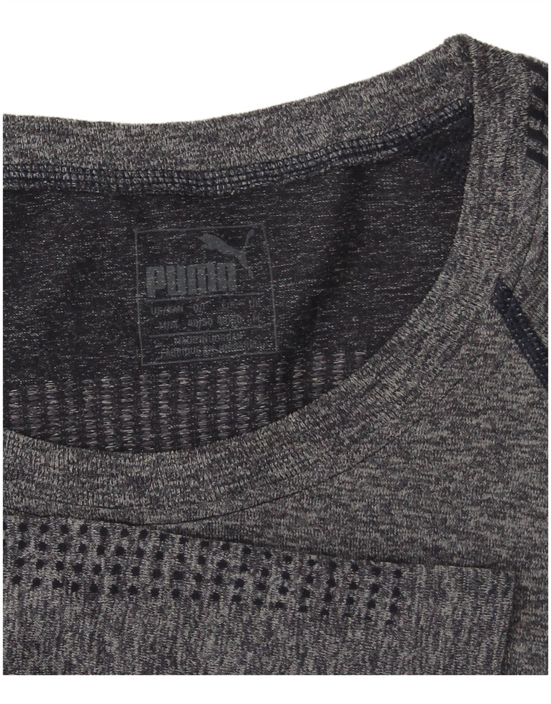 PUMA T-Shirt Homme Bleu Marine Moyen