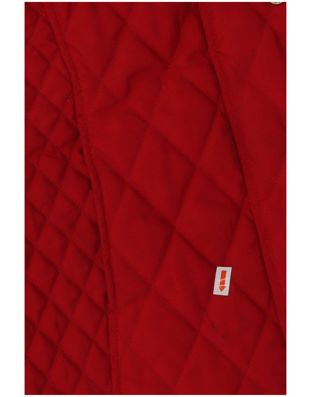 BARBOUR Gilet matelassé pour femme UK 12 Polyester rouge moyen