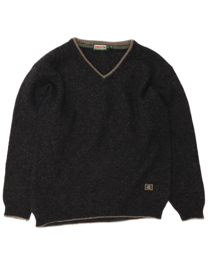 Invicta Pull col V pour femme UK 18 XL Noir