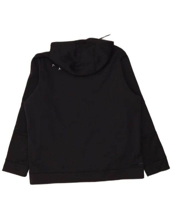 Jordan Sweat à capuche graphique pour homme Coupe standard 2XL Noir Polyester