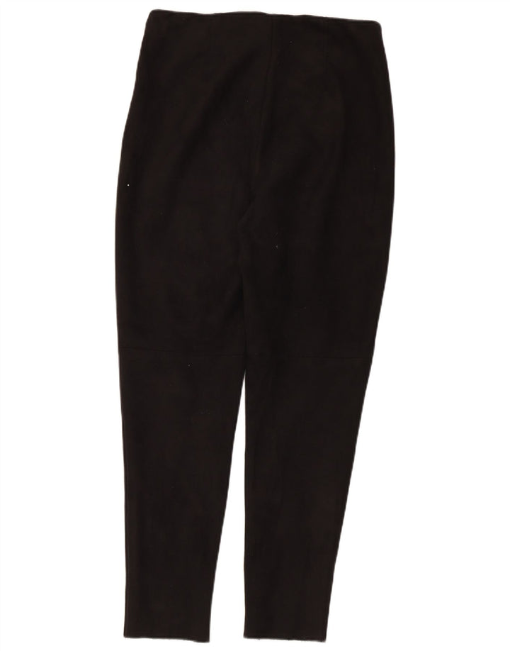 Zara Pantalon décontracté slim pour femme Medium W28 L27 Noir