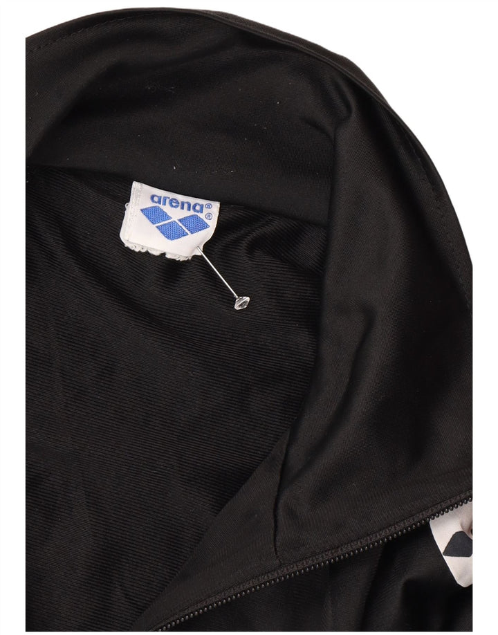 ARENA Veste de Survêtement Graphique pour Homme Large Noir Colourblock