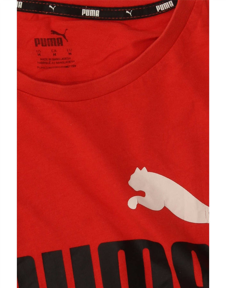 Puma Tee-Shirt Graphic Homme Rouge Moyen