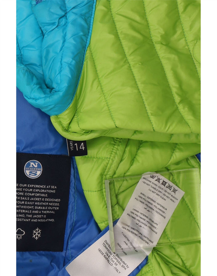 NORTH SAILS Gilet rembourré fille 13-14 ans Bleu Polyamide
