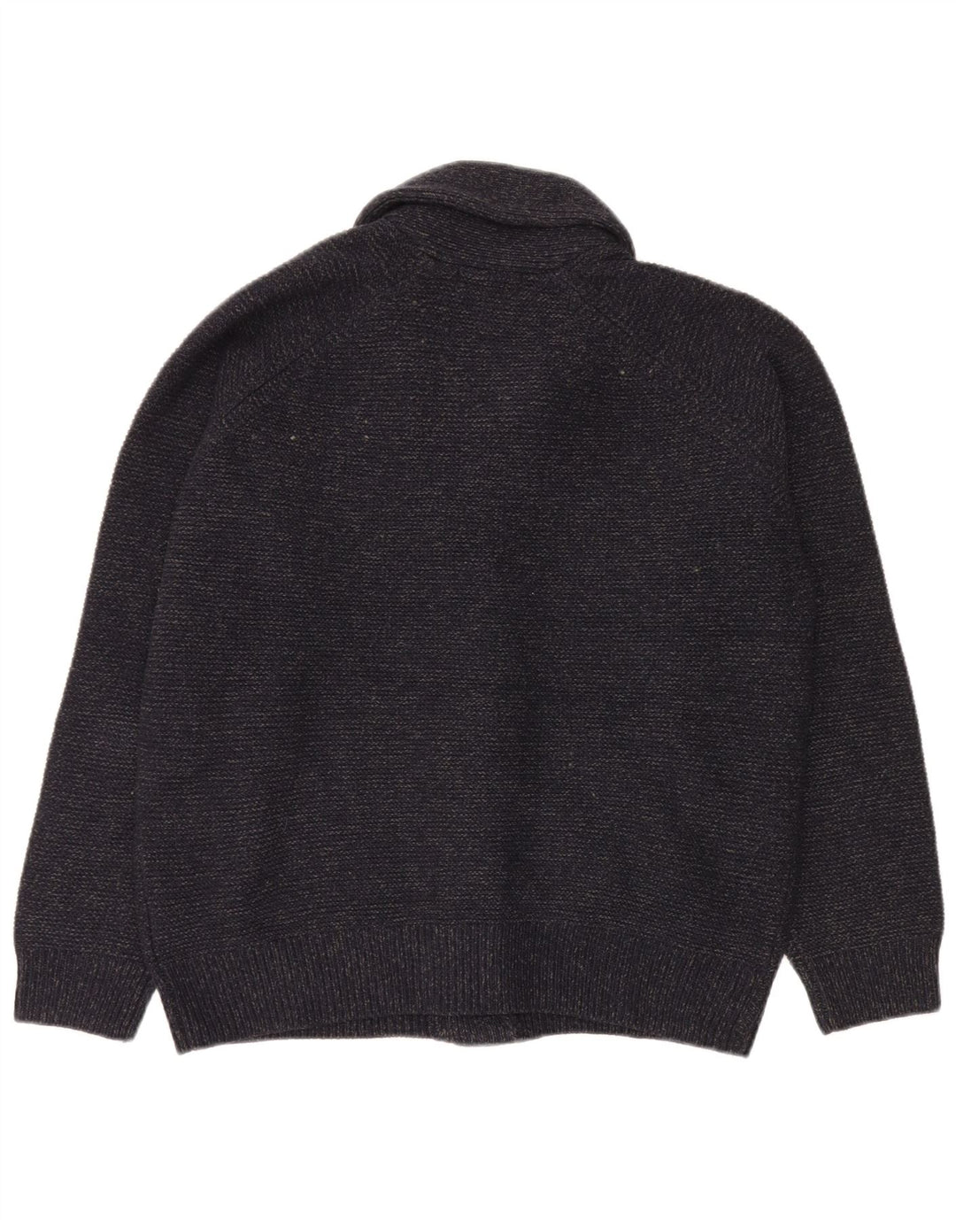 Marks & Spencer Pull Cardigan Homme Grand Bleu Marine Acrylique