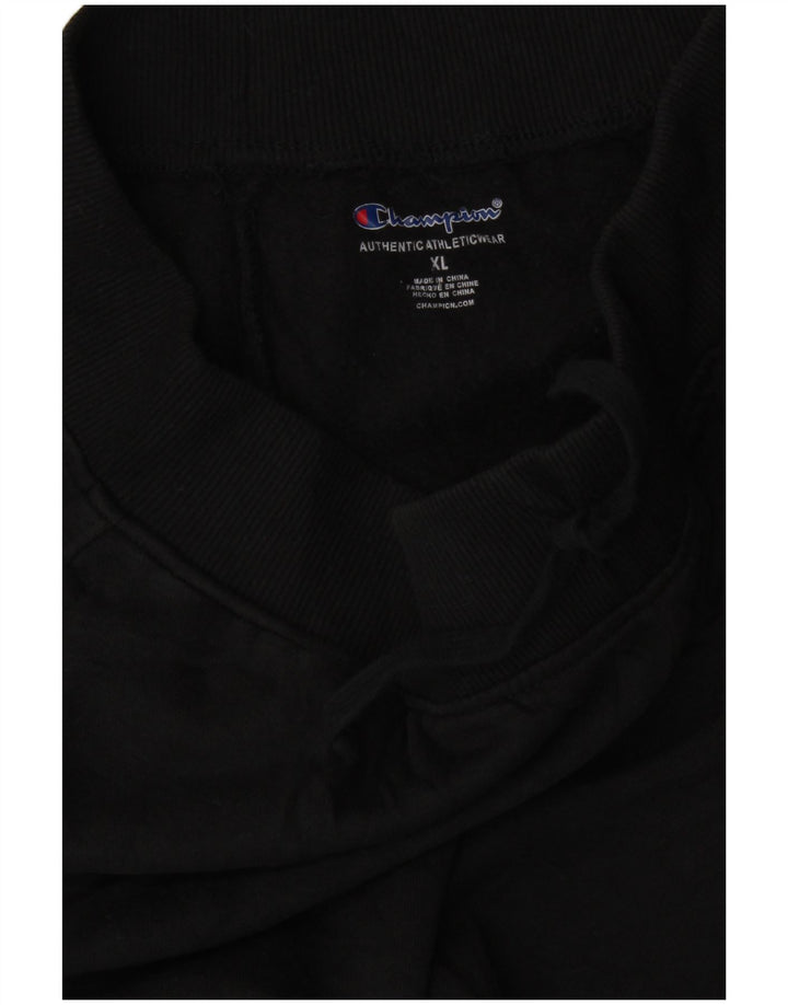 CHAMPION Pantalon de survêtement graphique pour garçon 13-14 ans XL Noir