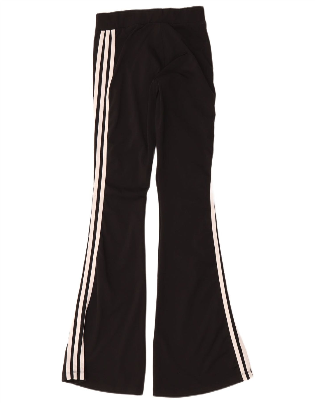 Adidas Legging évasé pour femme UK 8/10 Petit Noir Polyester