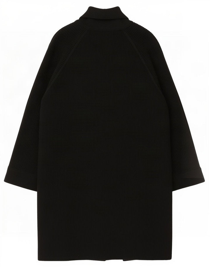 STIZZOLI Manteau croisé pour femme UK 16 Large Noir