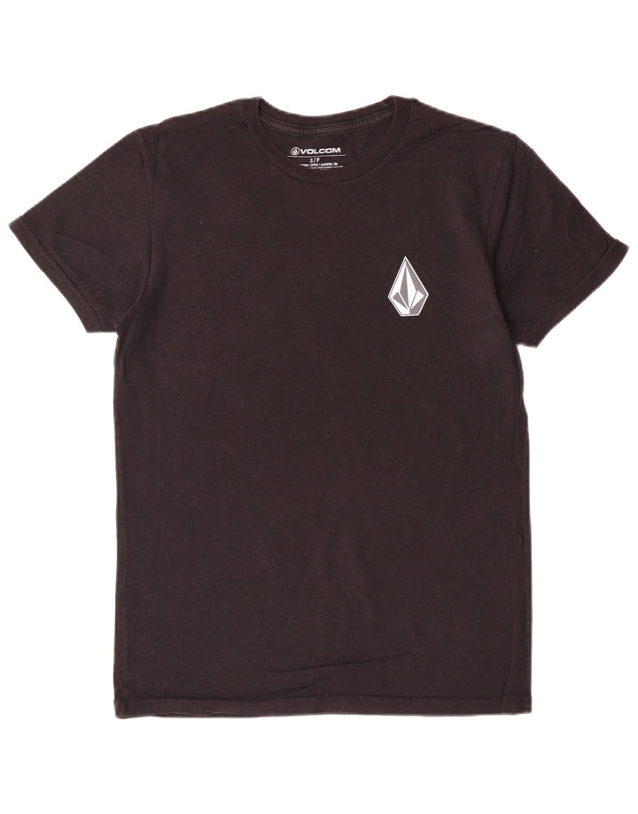 VOLCOM T-Shirt Graphique Homme Petit Noir Coton
