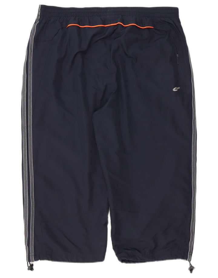 ADIDAS Pantalon de survêtement Climacool Capri pour homme, grand, bleu marine, polyester