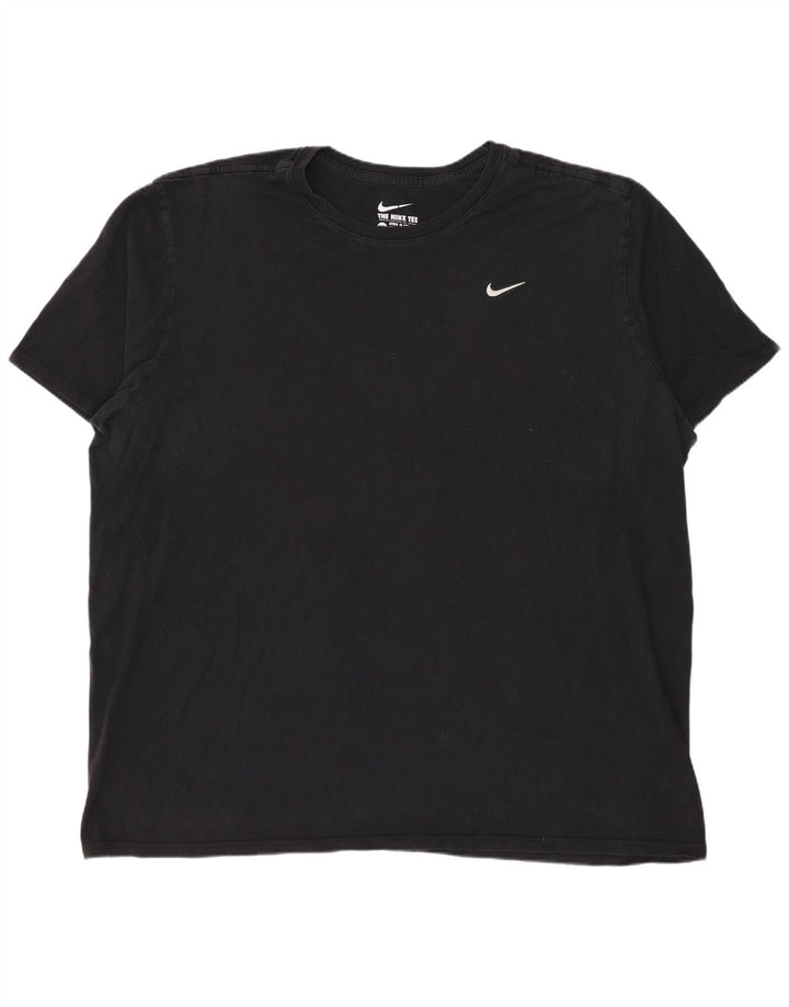 Nike T-shirt coupe athlétique pour homme 2XL Noir