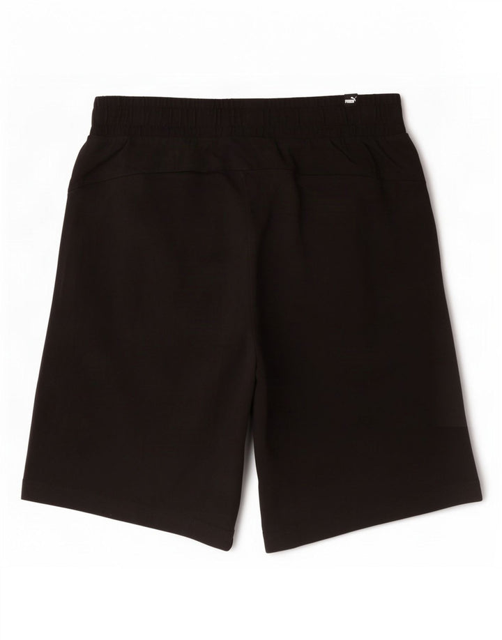 Puma Short de Sport Homme Noir Moyen Coton