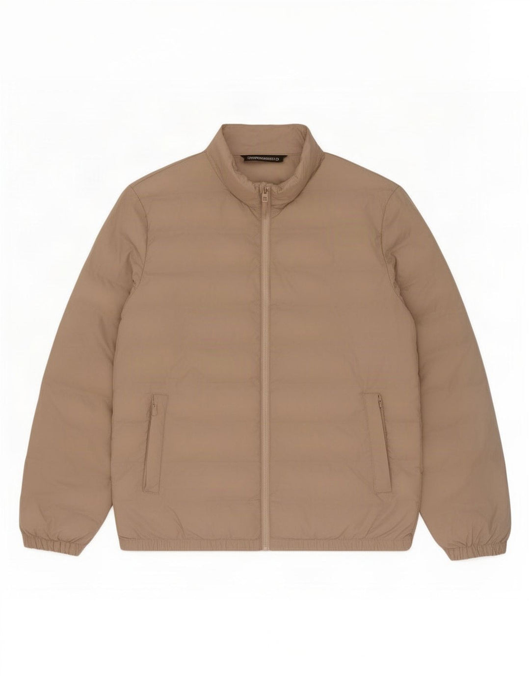 Zara Veste matelassée homme UK 42 XL Beige Polyester