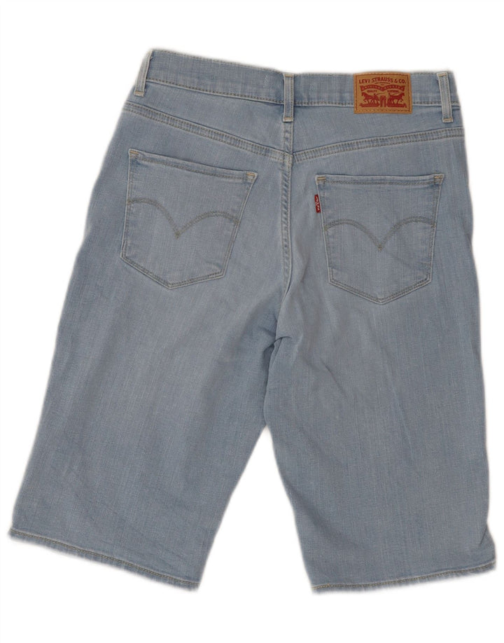 LEVI'S Bermuda classique en jean pour femme W26 petit bleu en coton