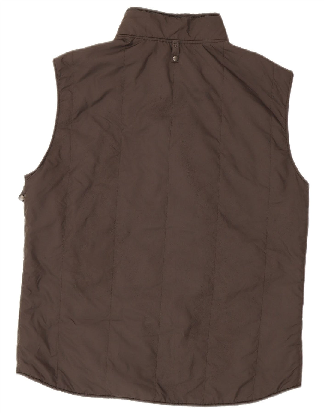 Massimo Dutti Gilet rembourré pour homme EU 52 Large Gris Polyester