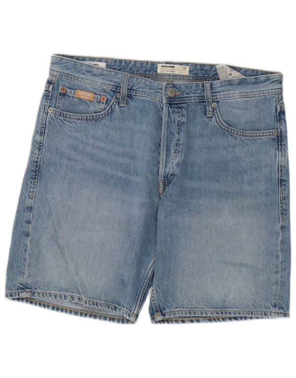 Jack & Jones Short Chris Denim Large W34 Homme Bleu Coton