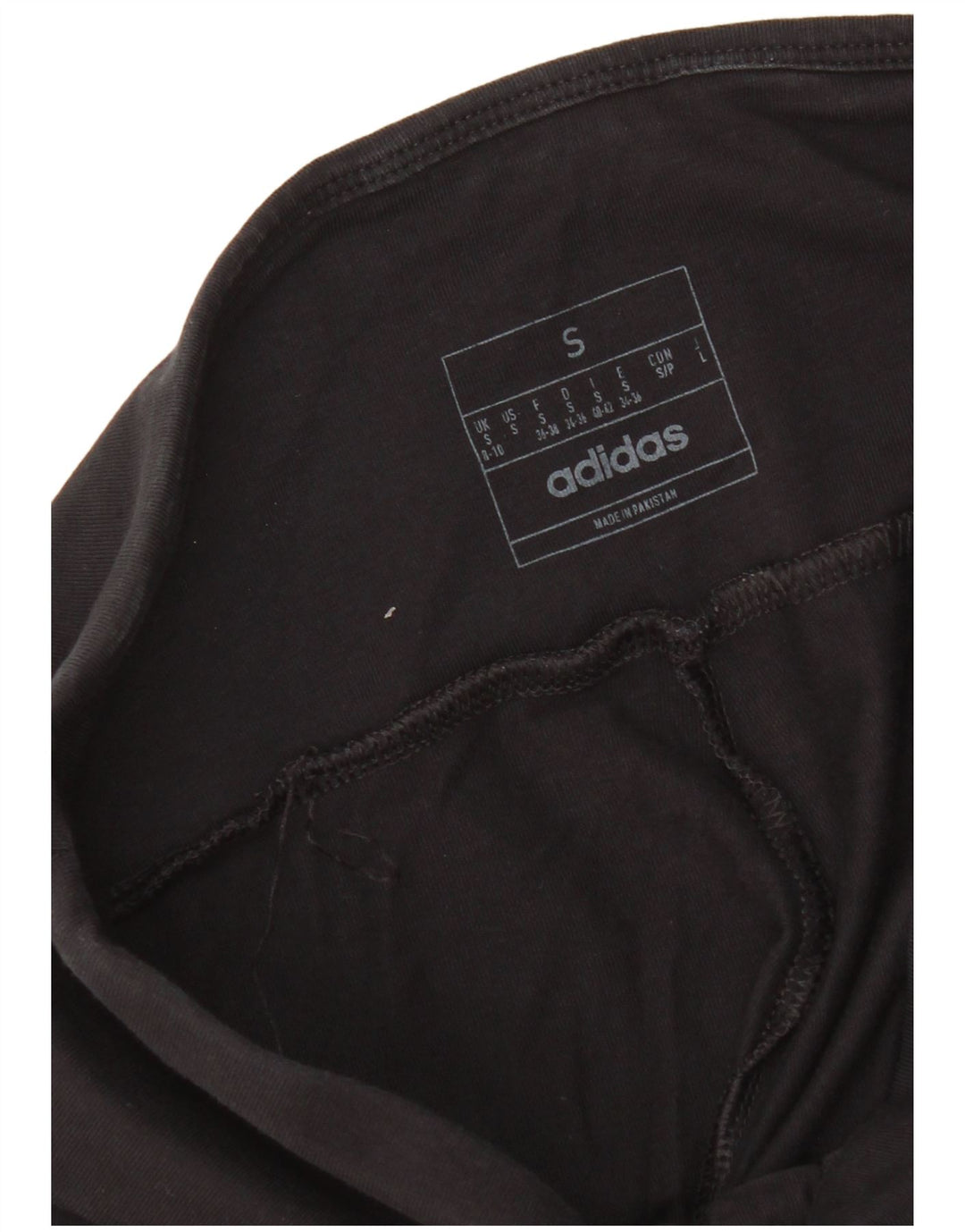 Adidas Legging graphique pour femme UK 8/10 Petit Noir
