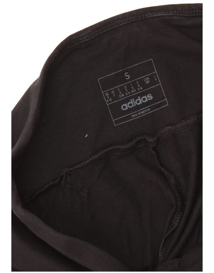 Adidas Legging graphique pour femme UK 8/10 Petit Noir