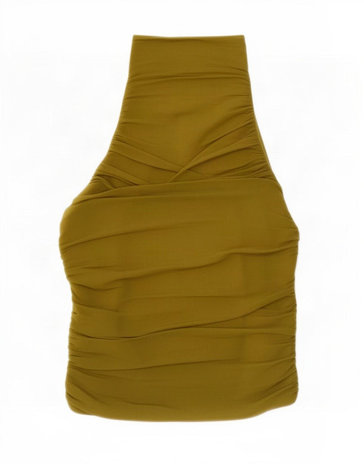 Zara Haut dos nu pour femme UK 12 Vert moyen