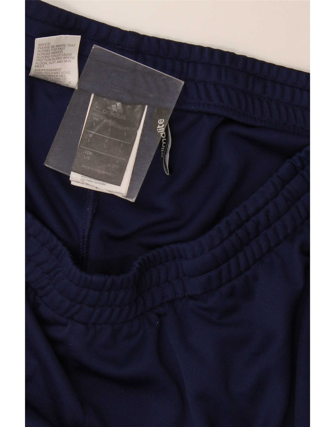 Adidas Pantalon de survêtement Climalite pour homme Large Bleu marine Polyester