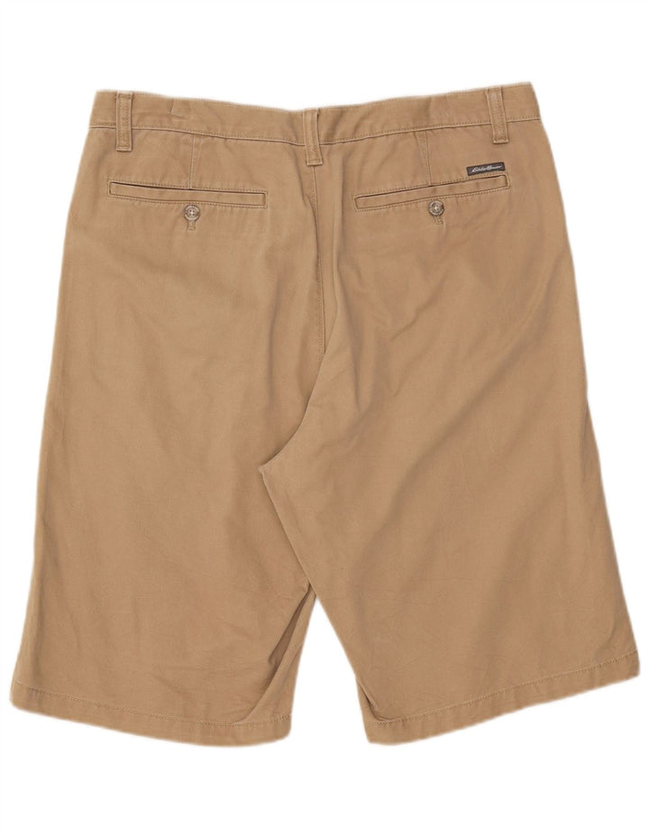 EDDIE BAUER Short Chino Homme W34 Grand Beige Coton
