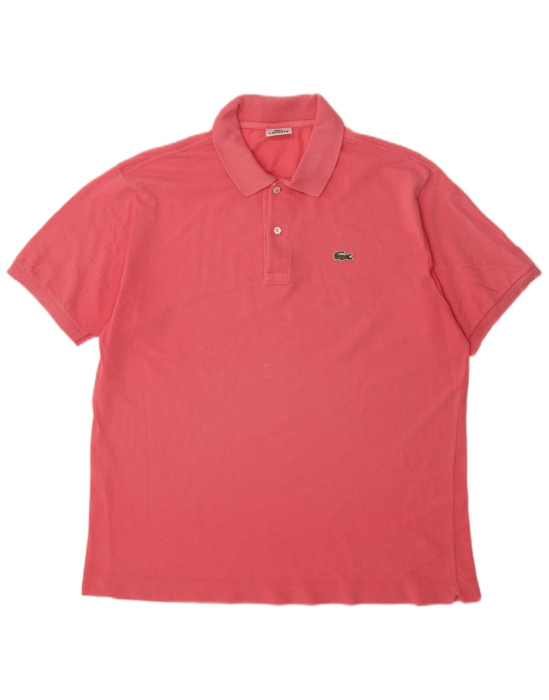 LACOSTE Polo Homme Taille 6 XL Rose Coton