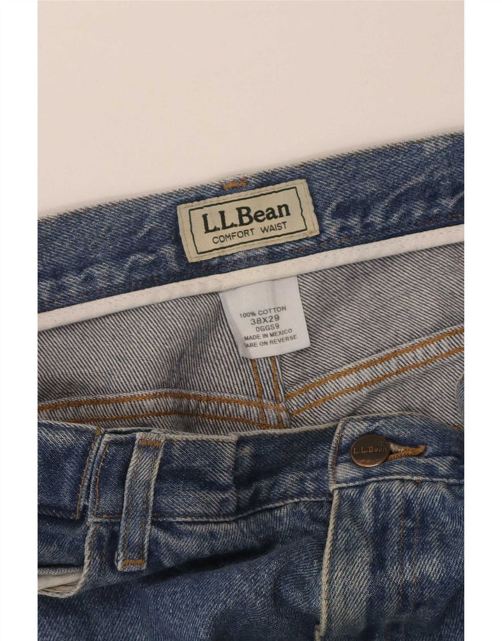 L.L.Bean Jean droit homme W38 L29 bleu coton