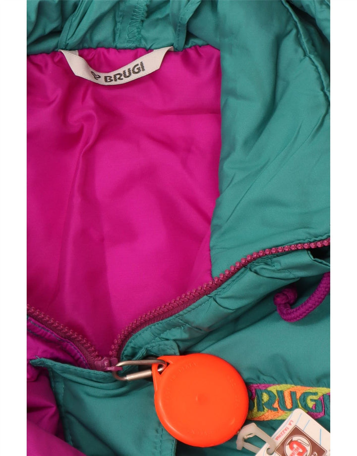 Brugi Combinaison de Ski Femme IT 44 Vert Moyen Colourblock Polyamide