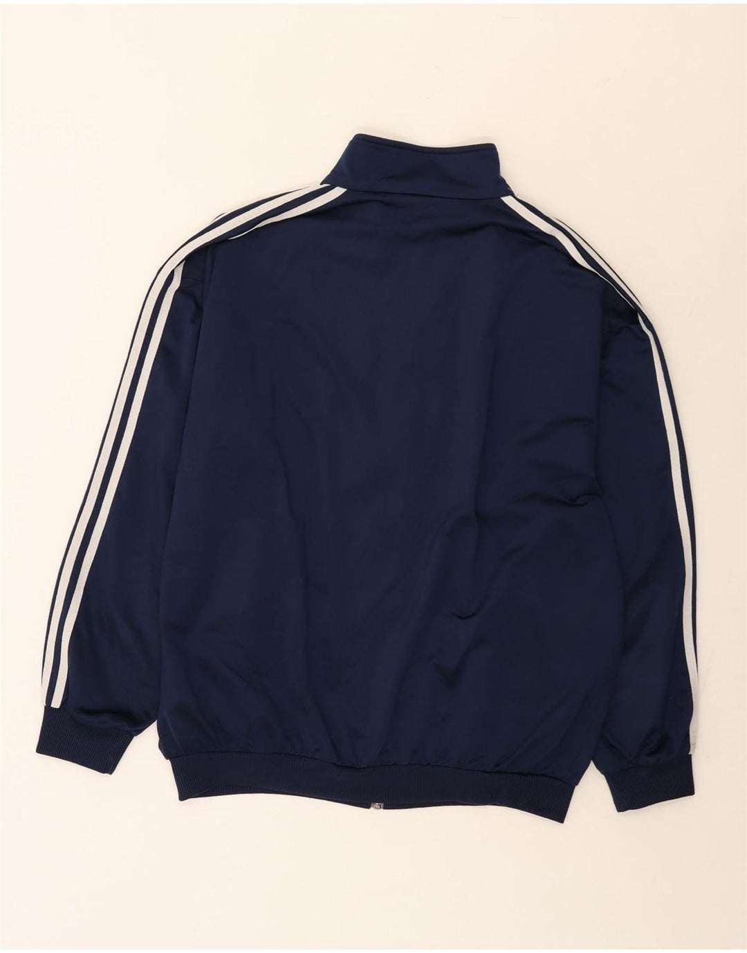 Adidas Veste de survêtement pour homme UK 44/46 Large Bleu marine Polyester