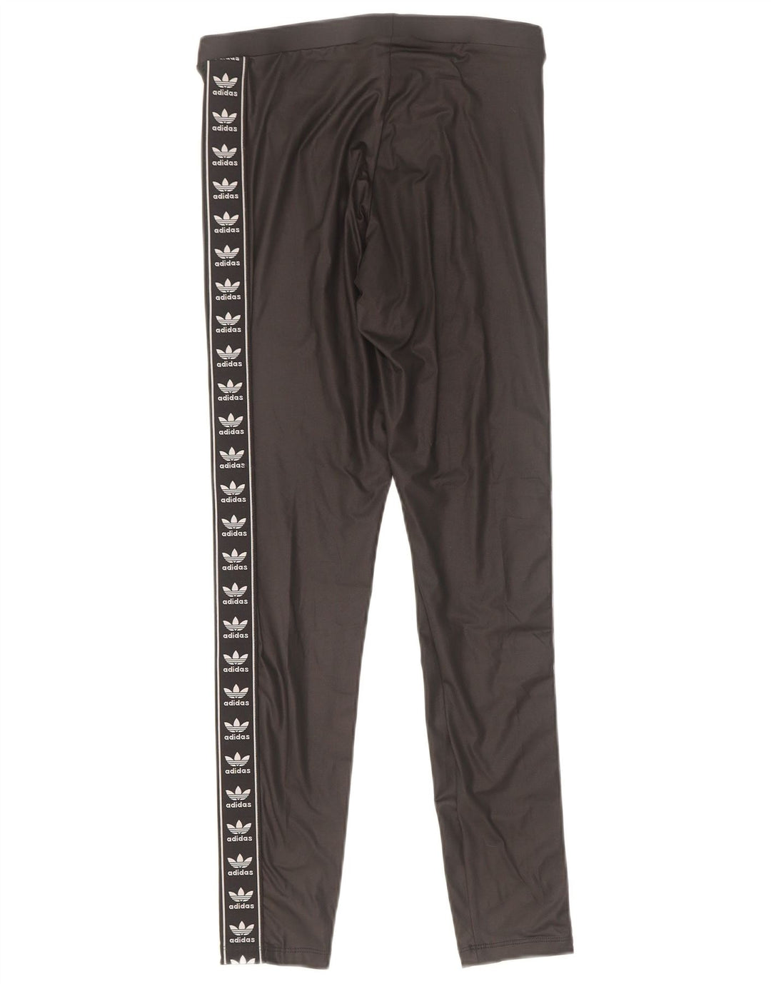 Adidas Leggings graphiques pour femmes UK 10 Small Noir Polyester