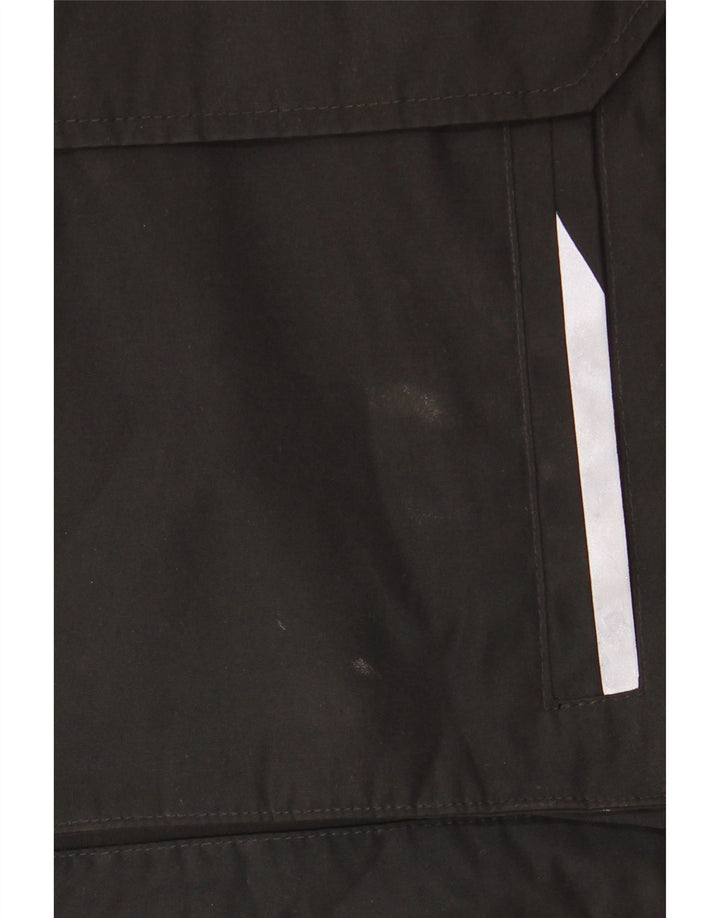 Marks & Spencer Veste de ski à capuche pour homme UK 40 Large Black Colourblock