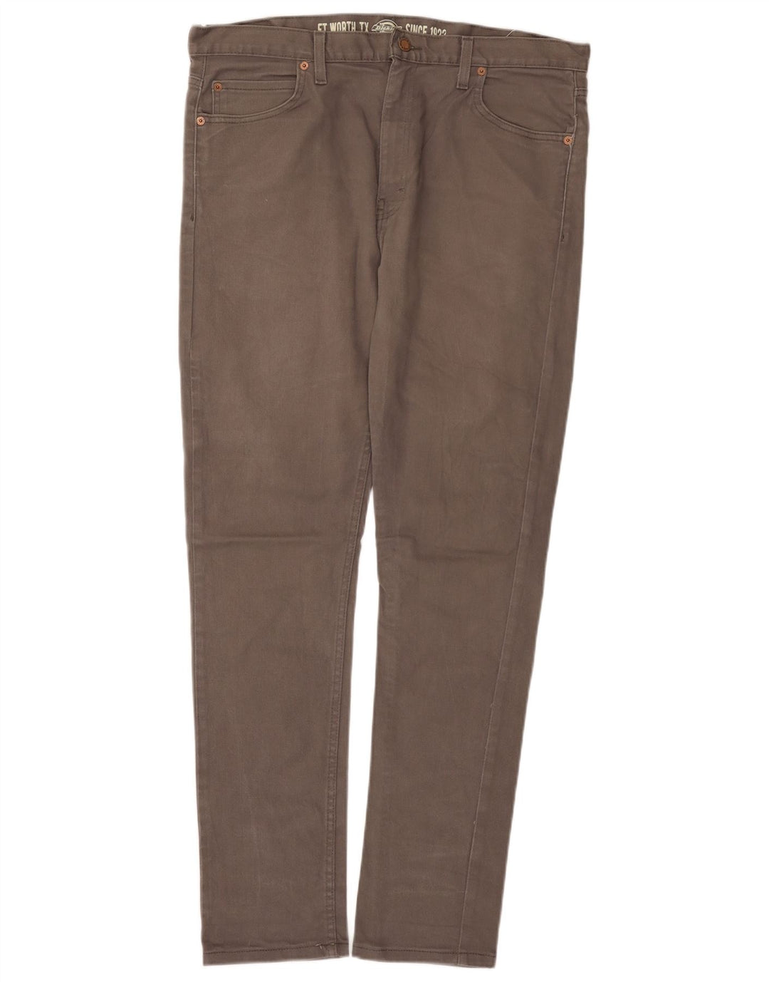 Dickies Jean Skinny Homme W36 L32 Gris Coton