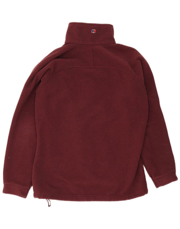 Berghaus Veste Polaire Femme UK 14 Large Bordeaux Polyester