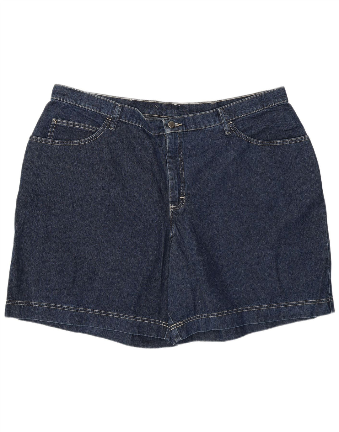 Lee Short en jean Riders pour femme US 24 4XL W46 Bleu marine en coton