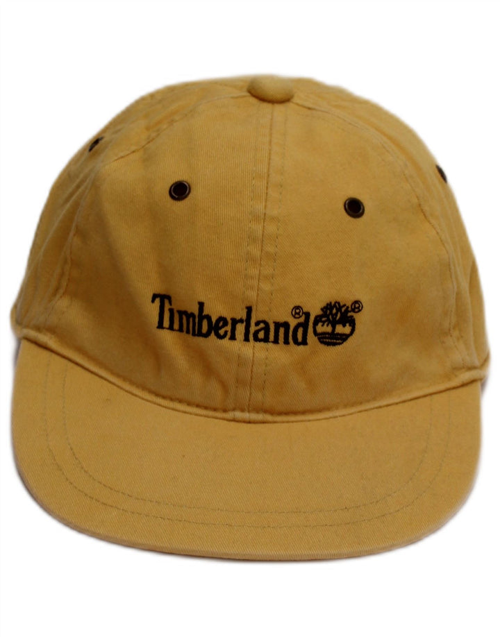 Timberland Casquette Baseball Graphique Garçon 6-7 ans Jaune Coton