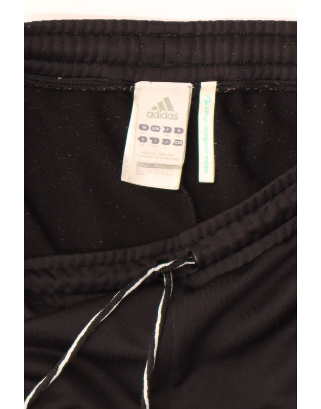 Adidas Pantalon de survêtement pour femme UK 12 Medium Noir Polyester