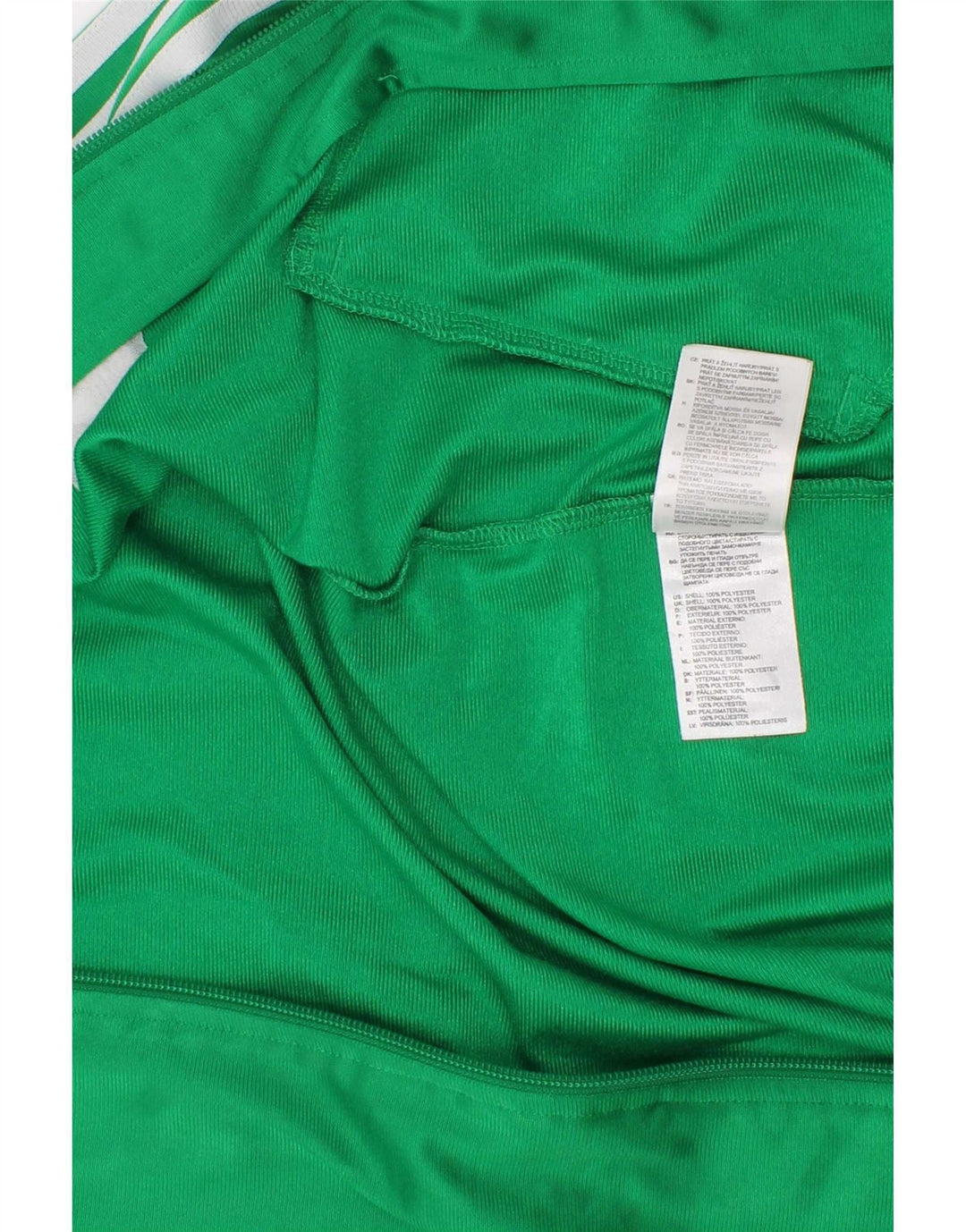 Adidas Veste de Survêtement Graphique Garçon 7-8 Ans Vert Polyester