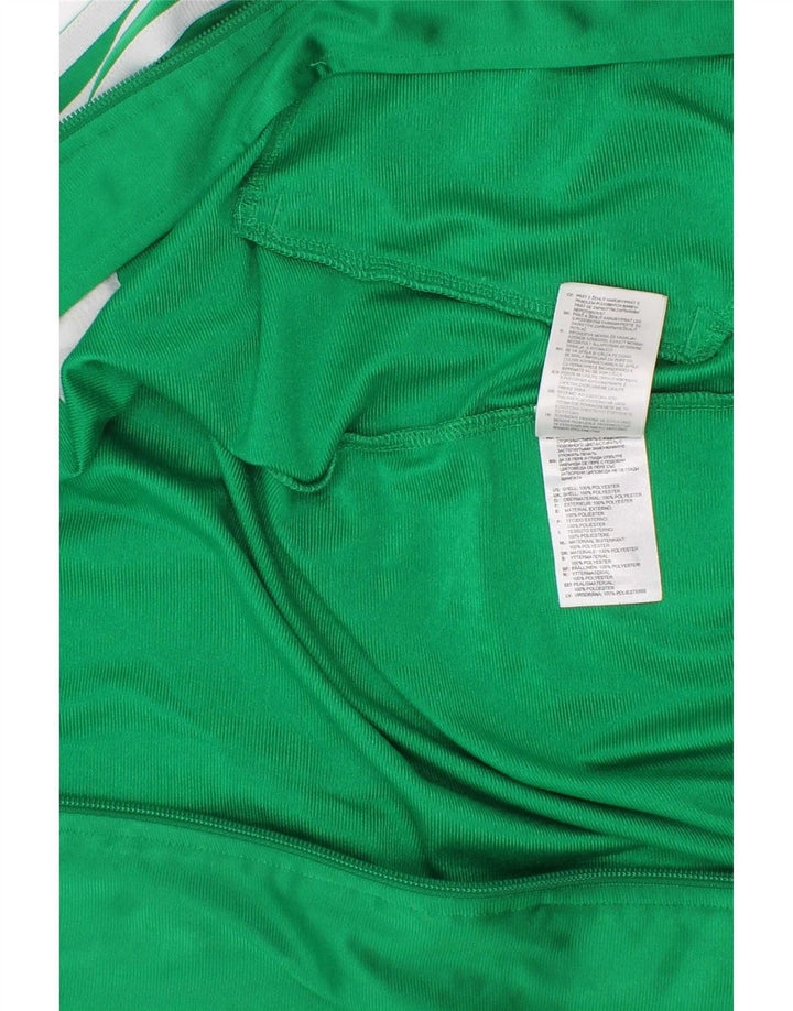 Adidas Veste de Survêtement Graphique Garçon 7-8 Ans Vert Polyester