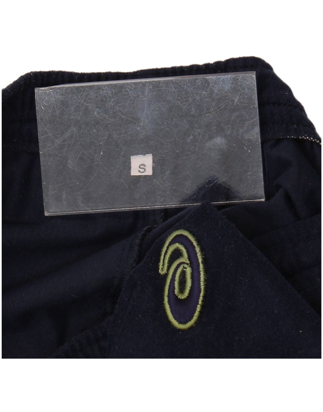 ASICS Pantalon de survêtement en velours pour hommes, petit, bleu marine