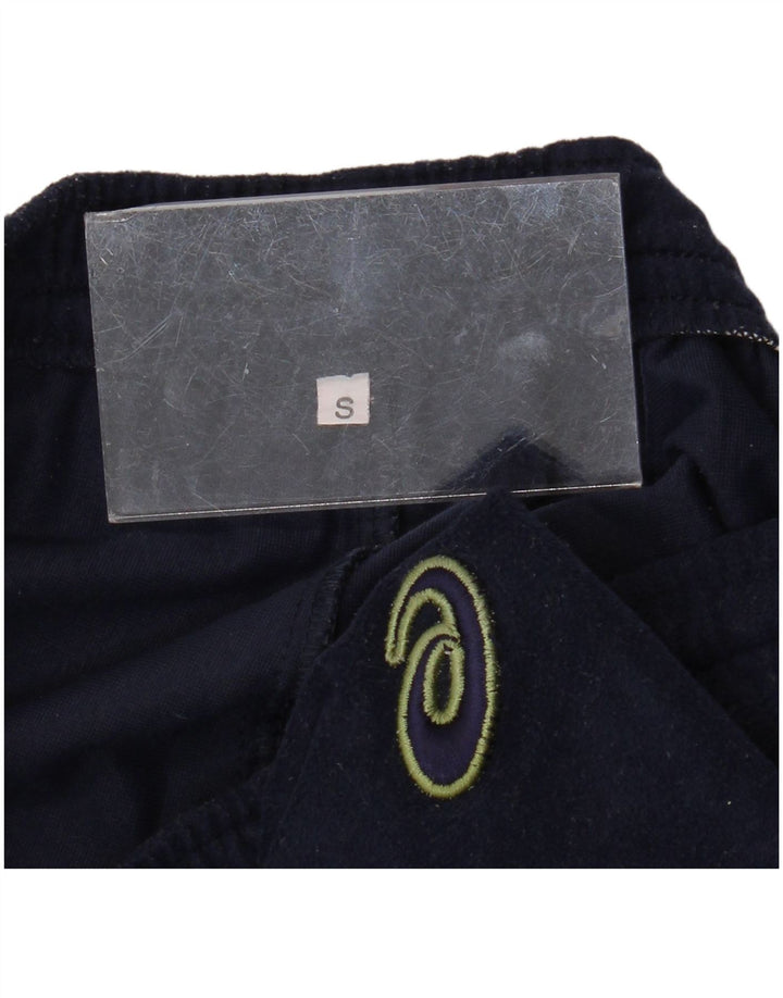 ASICS Pantalon de survêtement en velours pour hommes, petit, bleu marine